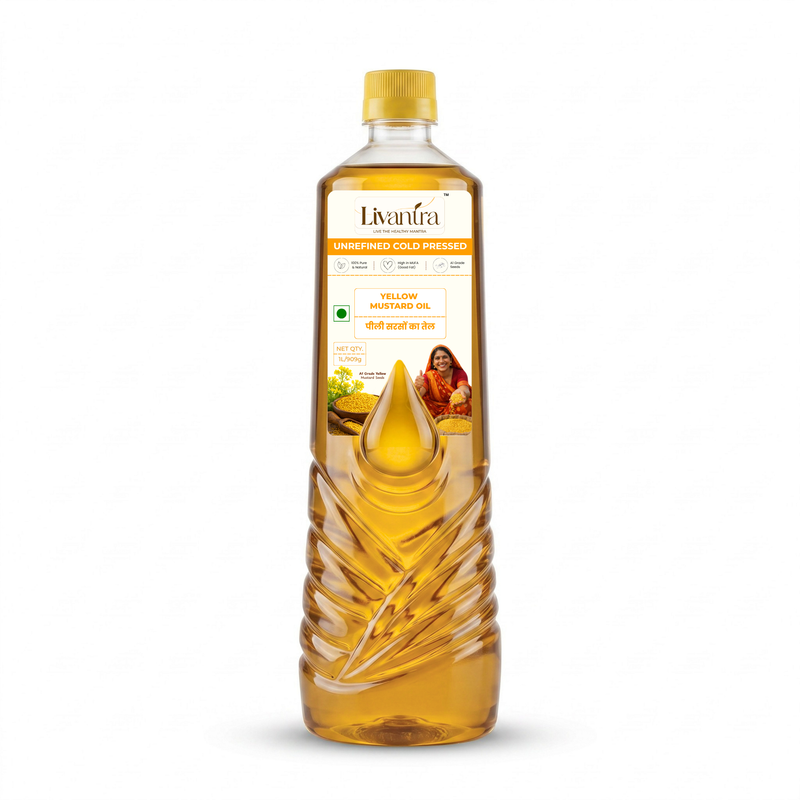 Cold Pressed Yellow Mustard Oil