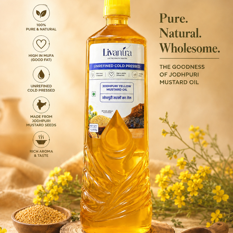 Cold Pressed Jodhpuri Yellow Mustard Oil
